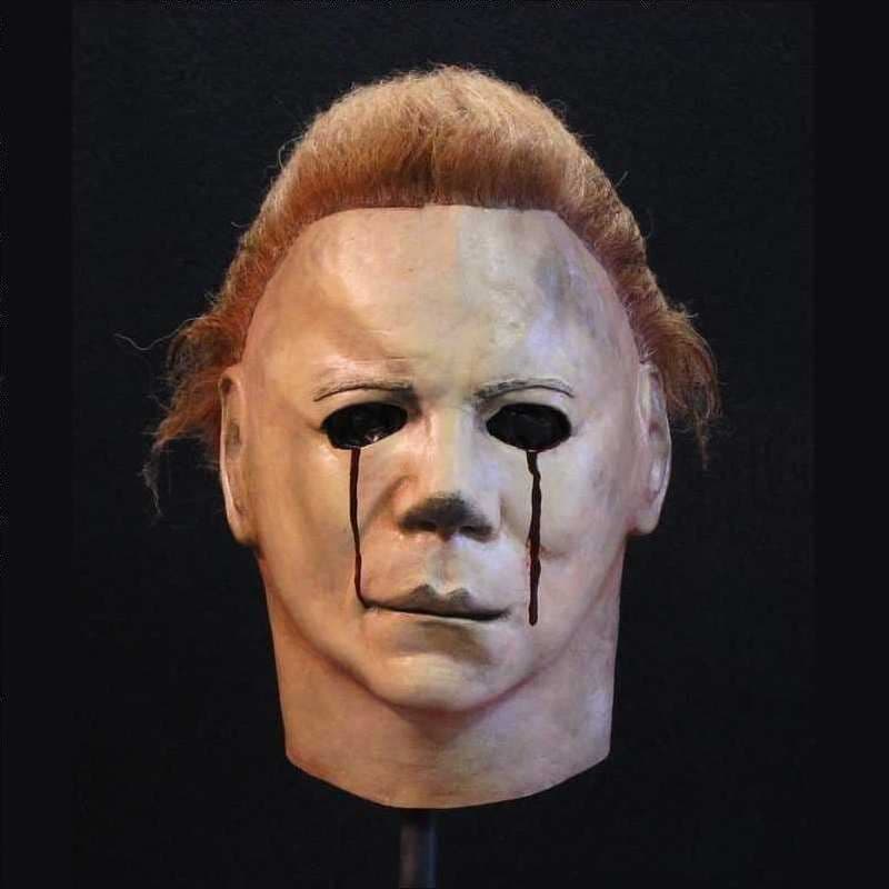 HALLOWEEN II MICHAEL MYERS BLOOD TEARS LATEX HEAD AND NECK MASK FROM ...